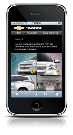Chevrolet Traverse vehicle gallery
